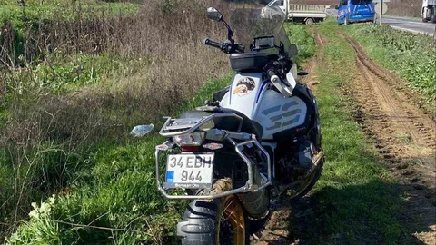 Bilecik'te Motosiklet Kazası