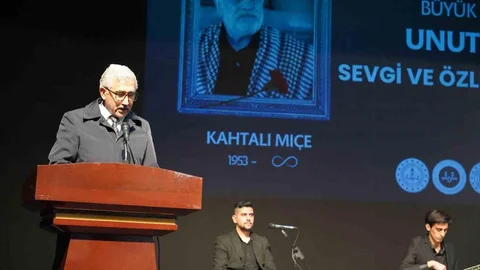 Kahtalı Mıçe Anma Programı Düzenlendi