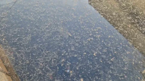 Tekirdağ’da Çamur Yağışı Etkili Oldu