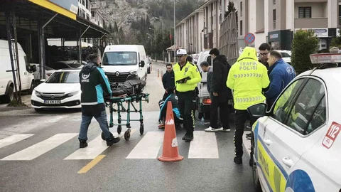 Menteşe'de Trafik Kazası Sonucu 1 Yaralı