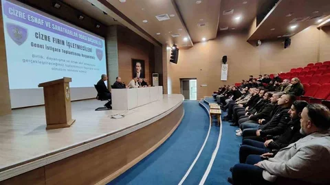 Cizre'de Fırıncıların Sorunları Görüşüldü