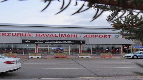 Erzurum Havalimanı'nda 129 bin yolcu hizmet aldı