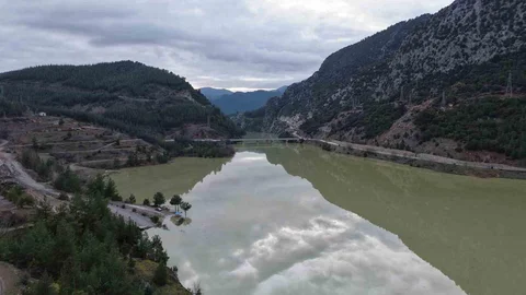 Feke Barajı'nda Su Seviyesi Artıyor