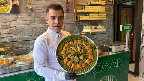 Gaziantep'te Baklava Tepsisi Trend Oluyor