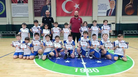 Bursa'da Kış Spor Okulları Eğlenceli Geçiyor