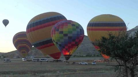 Kapadokya'da Balon Turizmi Başarıya Ulaşıyor