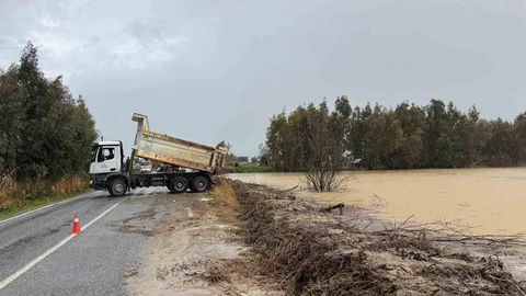 Söke'de Taşkın Riskine Hızlı Müdahale