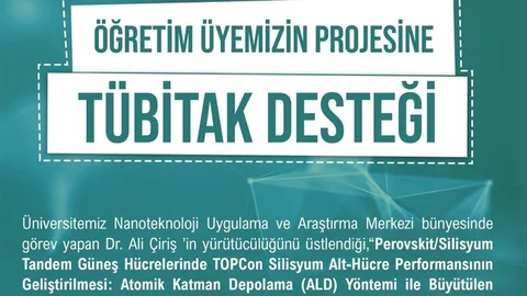 Niğde Üniversitesi'ne TÜBİTAK Desteği