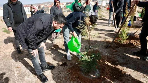 Nevşehir’de Fidan Dikimi Gerçekleşti