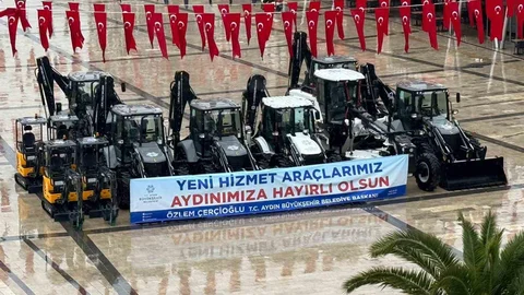 Aydın'da Araç Filosu Güçlendi