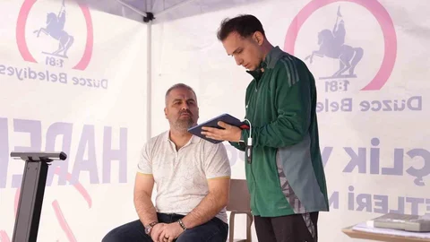 Düzce'de Ücretsiz Vücut Analizleri Yapılıyor