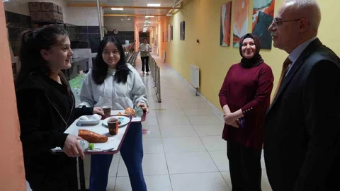 Düzce'de Yurt İncelemesi Yapıldı