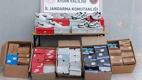 Aydın'da Replika Ayakkabı Operasyonu
