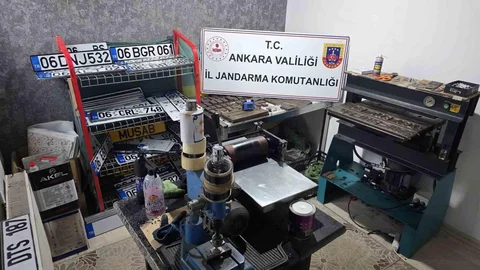 Ankara'da Sahtecilik Operasyonu