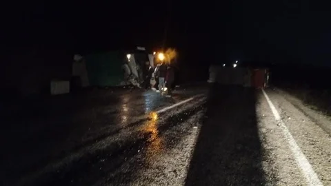 Çanakkale'de İtfaiye Aracı Kazaya Karıştı