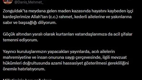 Zonguldak'ta Maden Kazası Uyarısı