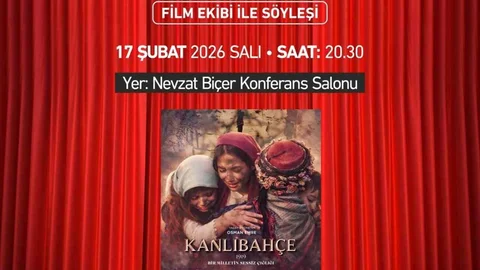 Aydın'da Kanlı Bahçe Film Galası