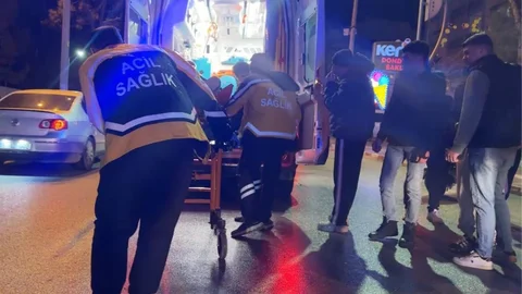 Burdur'da Motosiklet ve Otomobil Çarpıştı