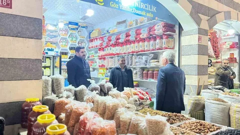 Diyarbakır'da Esnaf Ziyareti Gerçekleşti