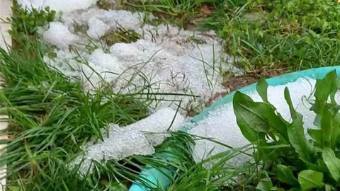 Ortaca'da Dolu Yağışı Etkili Oldu