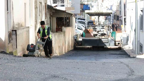 Osmangazi'de Asfalt Yenileme Çalışmaları