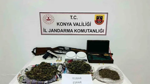 Konya'da Uyuşturucu Operasyonları