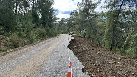 Gökbel Yolu Geçici Olarak Kapandı