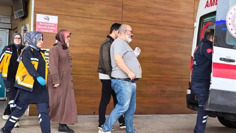 Bursa'da Mobilya Ustasının Kaza Geçirmesi