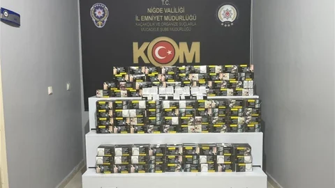 Niğde'de Kaçak Tütün Operasyonu Yapıldı