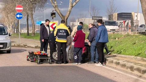 Bursa İnegöl'de Triportör Kazası