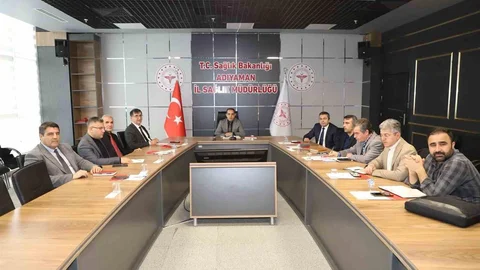 Adıyaman'da Sağlık Toplantısı Gerçekleşti
