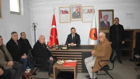 Malazgirt Kaymakamı Muhtarlara Gitti