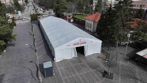 Bolu'da İftar Çadırı Açıldı