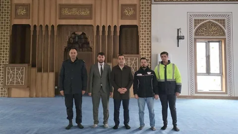 Adıyaman'da Deprem Konutları Camisi İncelemesi