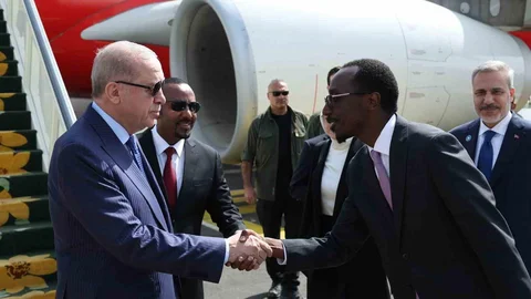 Cumhurbaşkanı Erdoğan Addis Ababa'da