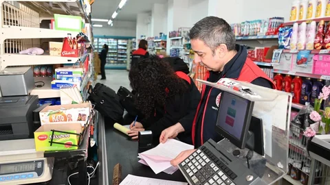 Denizli'de Eş Zamanlı Gıda Denetimi