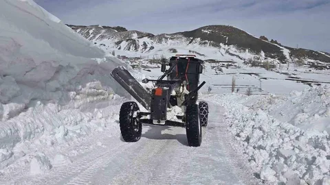 Iğdır'da Karla Mücadele Sürüyor