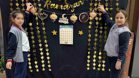 Miniklerin Okulda Ramazan Hazırlığı