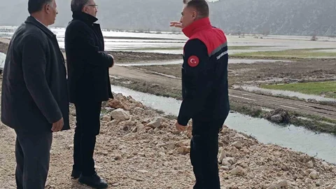 Gembos Ovası'nda Taşkın İncelemesi Yapıldı