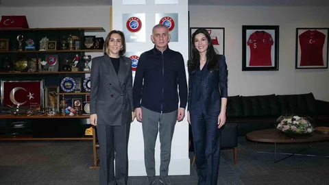 Öztopaloğlu ve Atasoy TFF'yi Ziyaret Etti