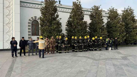 Taşkent’te Acil Durum Tatbikatı Yapıldı