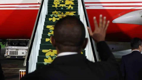 Cumhurbaşkanı Erdoğan Etiyopya'dan Döndü