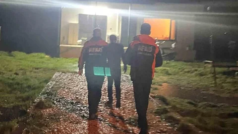 Muğla'da Akıntıya Kapılan Araç Kurtarıldı