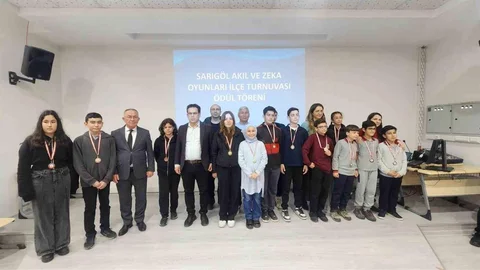 Manisa Sarıgöl'deki Zeka Oyunları Yarışması