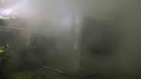 Güroymak'ta Yangın Kontrol Altına Alındı