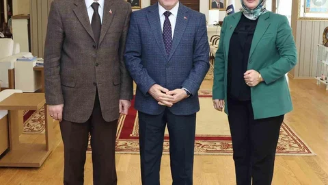 Erzurum'da Nezaket Ziyareti Yapıldı