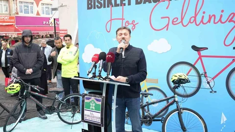 Bahçelievler'de Bisiklet Çekilişi Yapıldı
