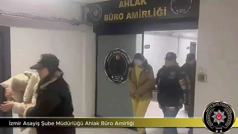 İzmir'de Fuhuş Operasyonu Gerçekleşti