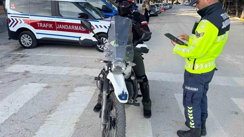 Bilecik'te Motosiklet Denetimi Yapıldı