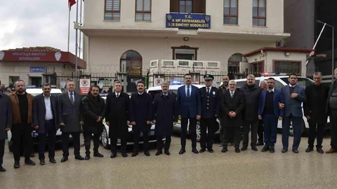 Ali Erdemoğlu'ndan Besni Emniyetine Araç Bağışı